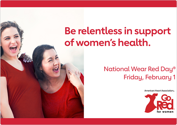 Read more about the article Go Red for Women and American Heart Month