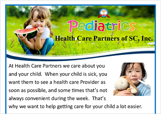 Read more about the article We Are Now Offering Pediatric Appointments One To Two Saturday Mornings A Month