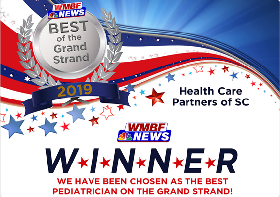 Read more about the article Thank You For Voting HCPSC As The Best Pediatrician On The Grand Strand!