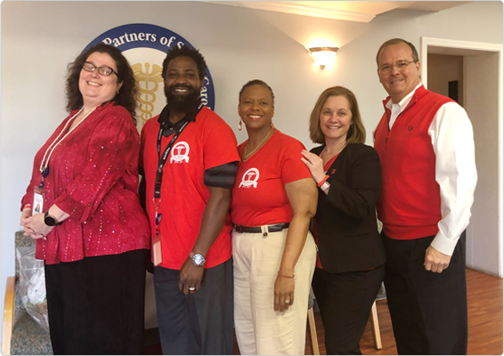 Read more about the article WEAR RED day at the Conway Health Center – Supporting the awareness of heart disease