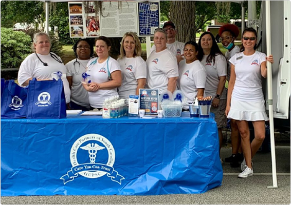 HCPSC is having fun at the Marion FoxTrot! 

We have an Amazing Outreach Team giving festival-goers free health and dental screenings, and assisting them with health coverage options!